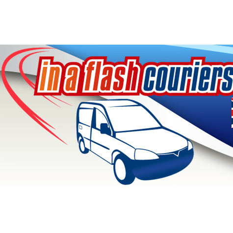 In a Flash Couriers Ltd Logo