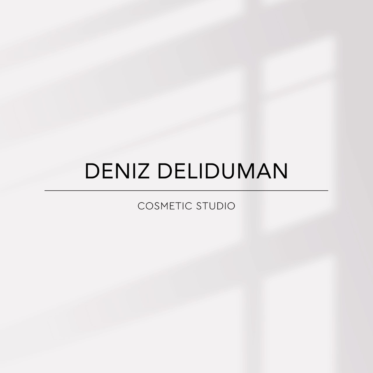 Deniz Deliduman Cosmetic Studio Logo