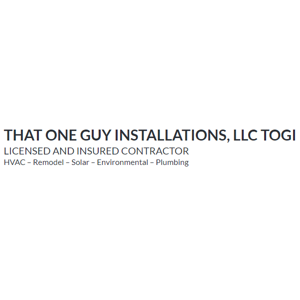 That One Guy Installations LLC Logo