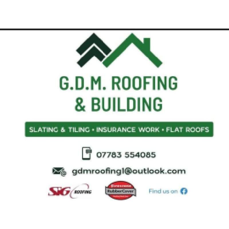 G.D.M Roofing Logo