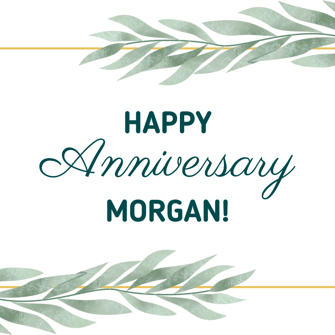 Happy work anniversary, Morgan! Stephen Simmons - State Farm Insurance Agent Aberdeen (443)760-3313