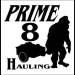 Prime 8 Hauling | Dumpster Roll Off Rentals Logo