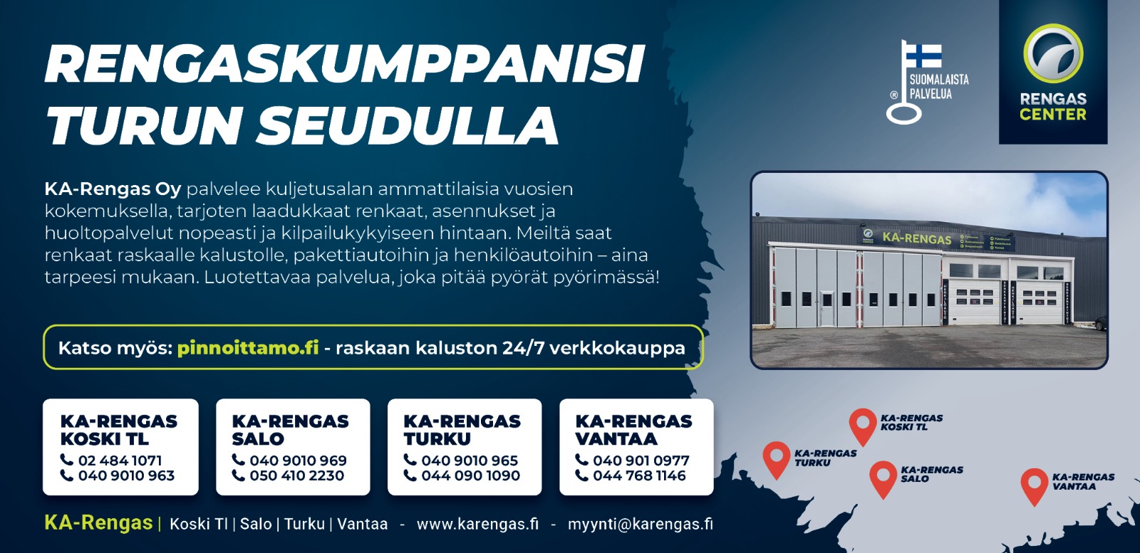 Images RengasCenter Turku KA-Rengas Oy