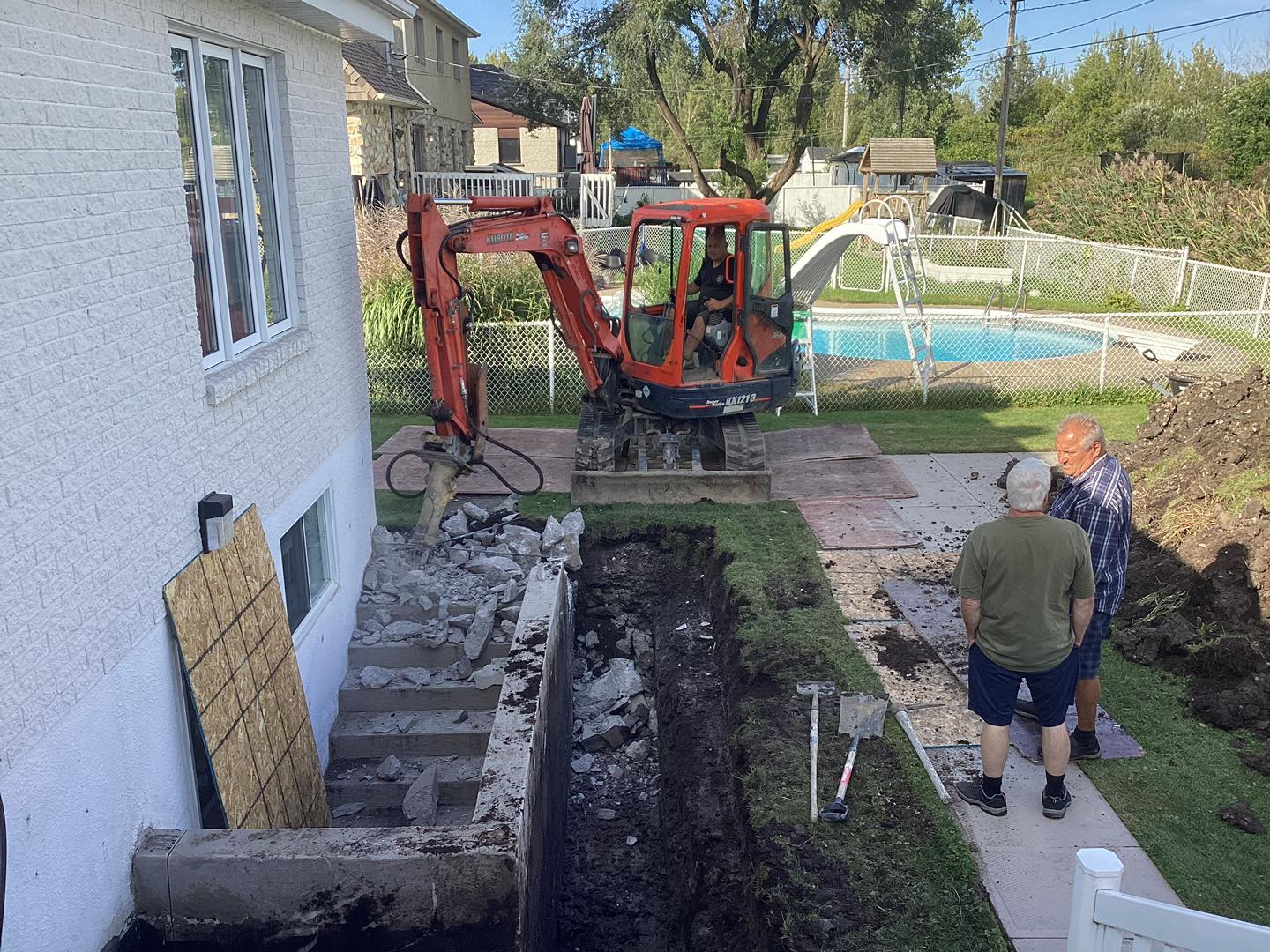 Images Excavation P.L.B INC | Entrepreneur Drain-Français