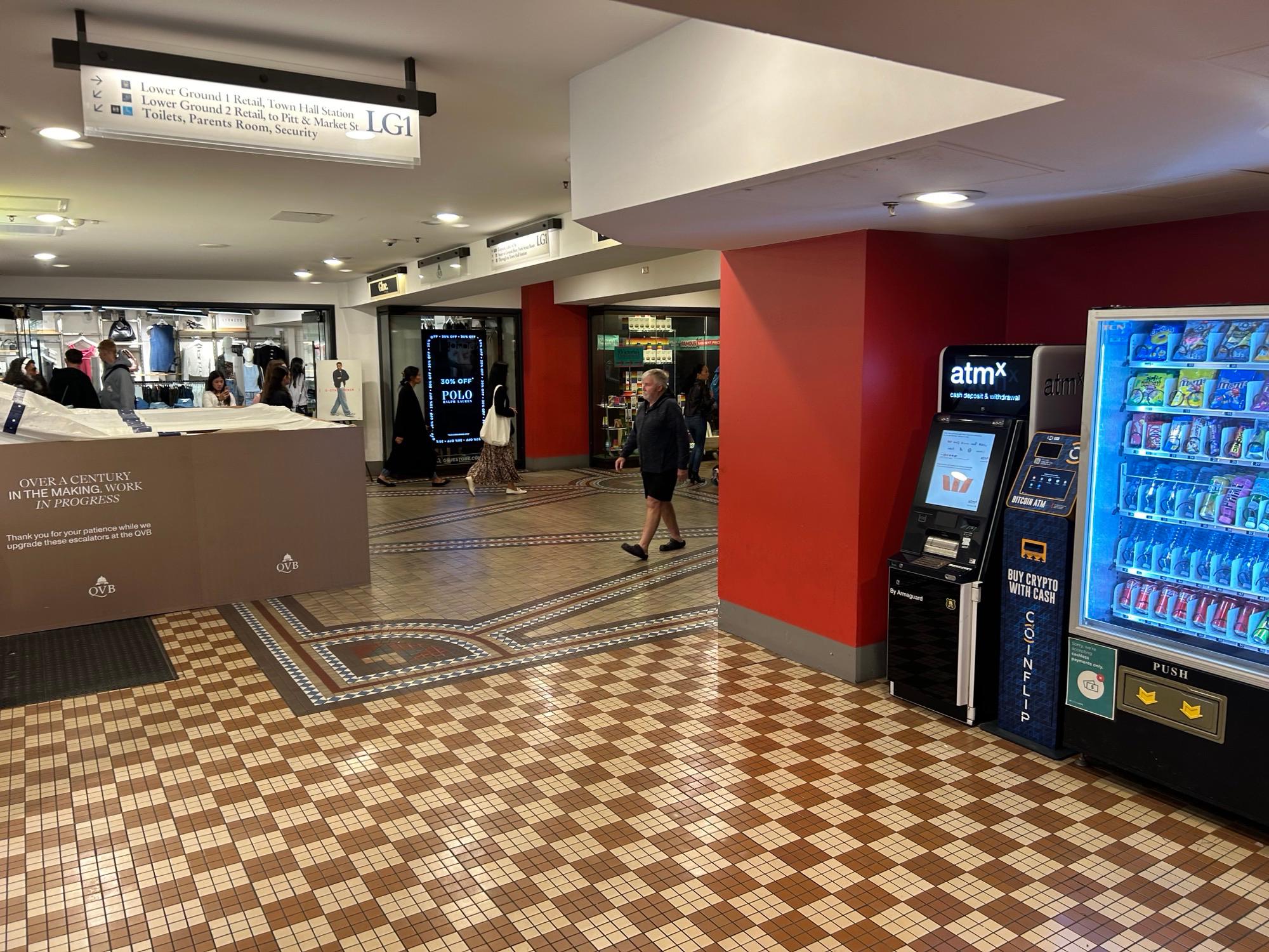 CoinFlip Bitcoin ATM - QVB Sydney (Sydney) Sydney (13) 0068 9526