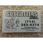Got Gutters Inc Logo