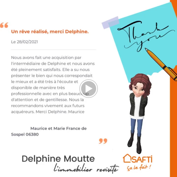 #AvisClients Mille mercis pour votre confiance Delphine #AvisClients Mille mercis pour votre confiance Delphine