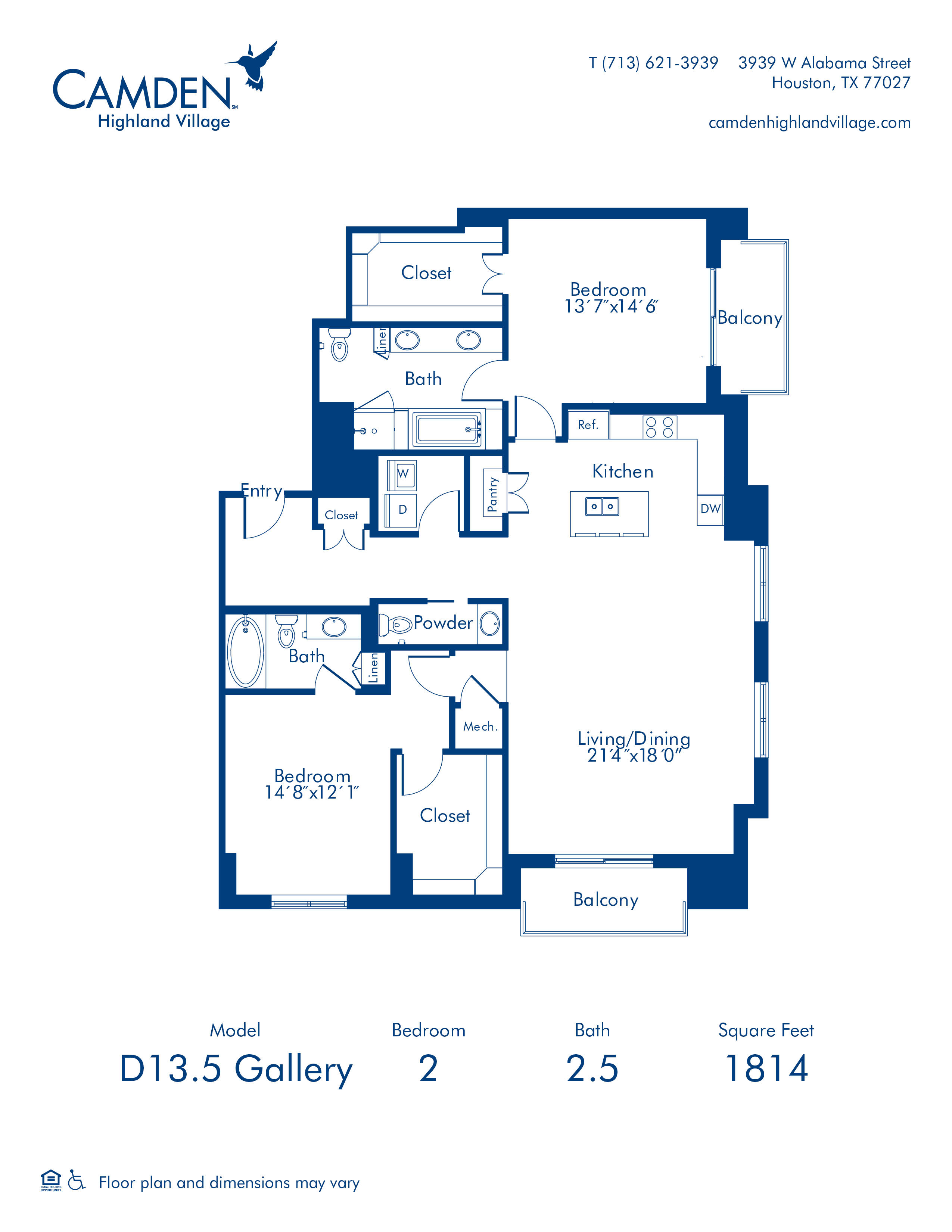 Camden Highland Village Apartments and Townhomes Photo