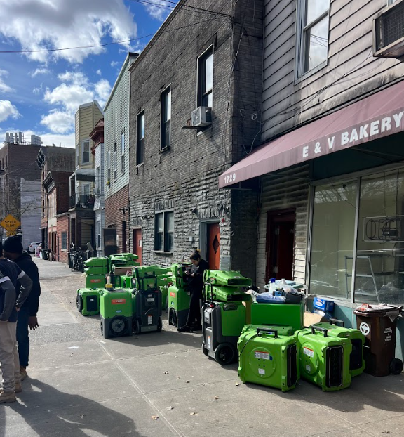 SERVPRO of the West Bronx on site at a flood in the West Bronx.