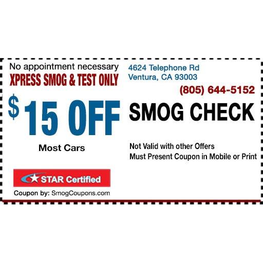 Xpress Smog And Test Only Logo