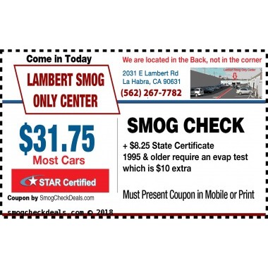 Lambert Smog Only Center Logo