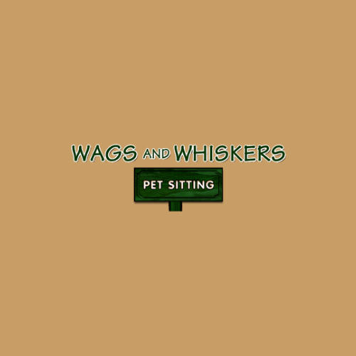 Wags & Whiskers Pet Sitting Logo