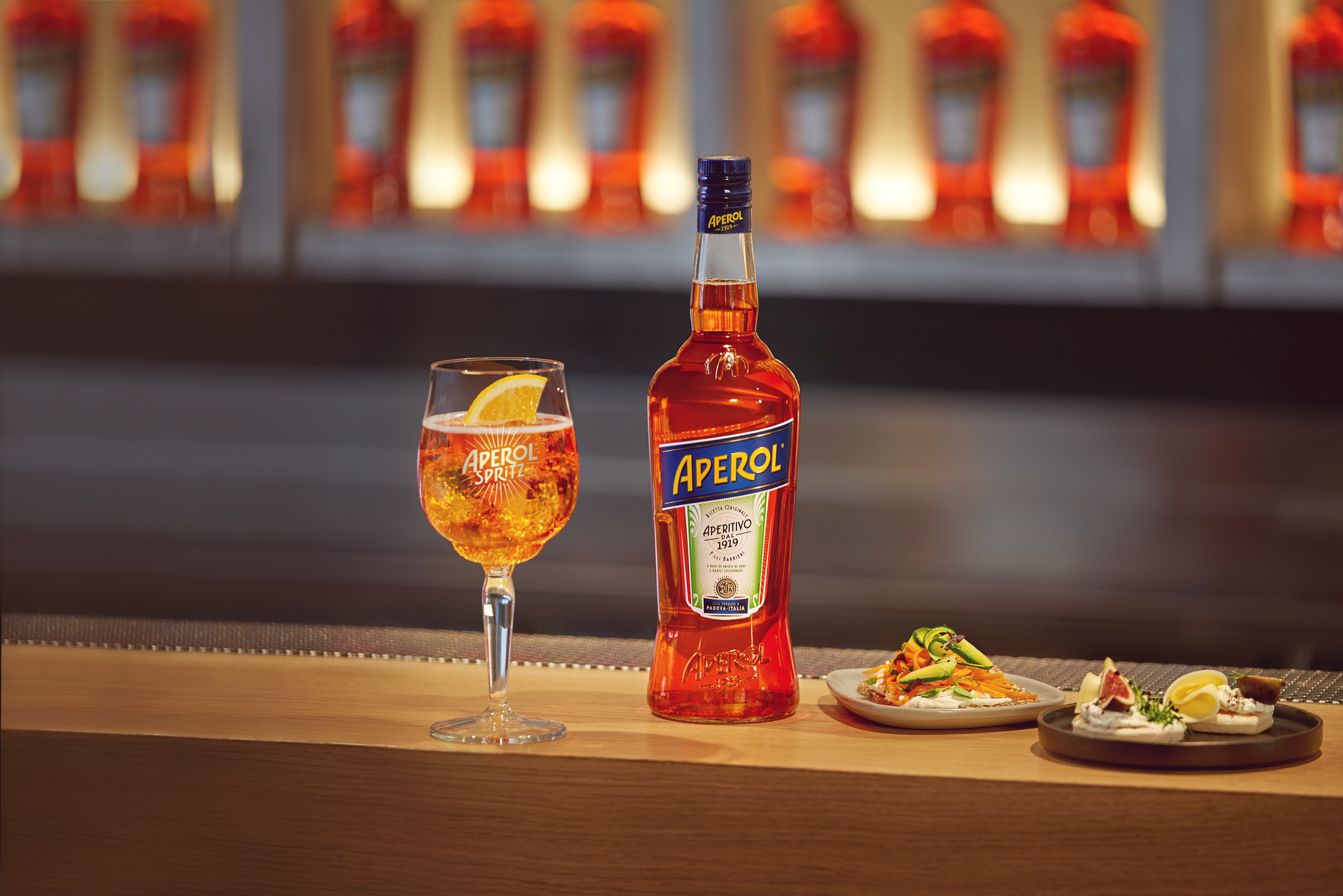 Aperol Spritz terrace Mánes Praha