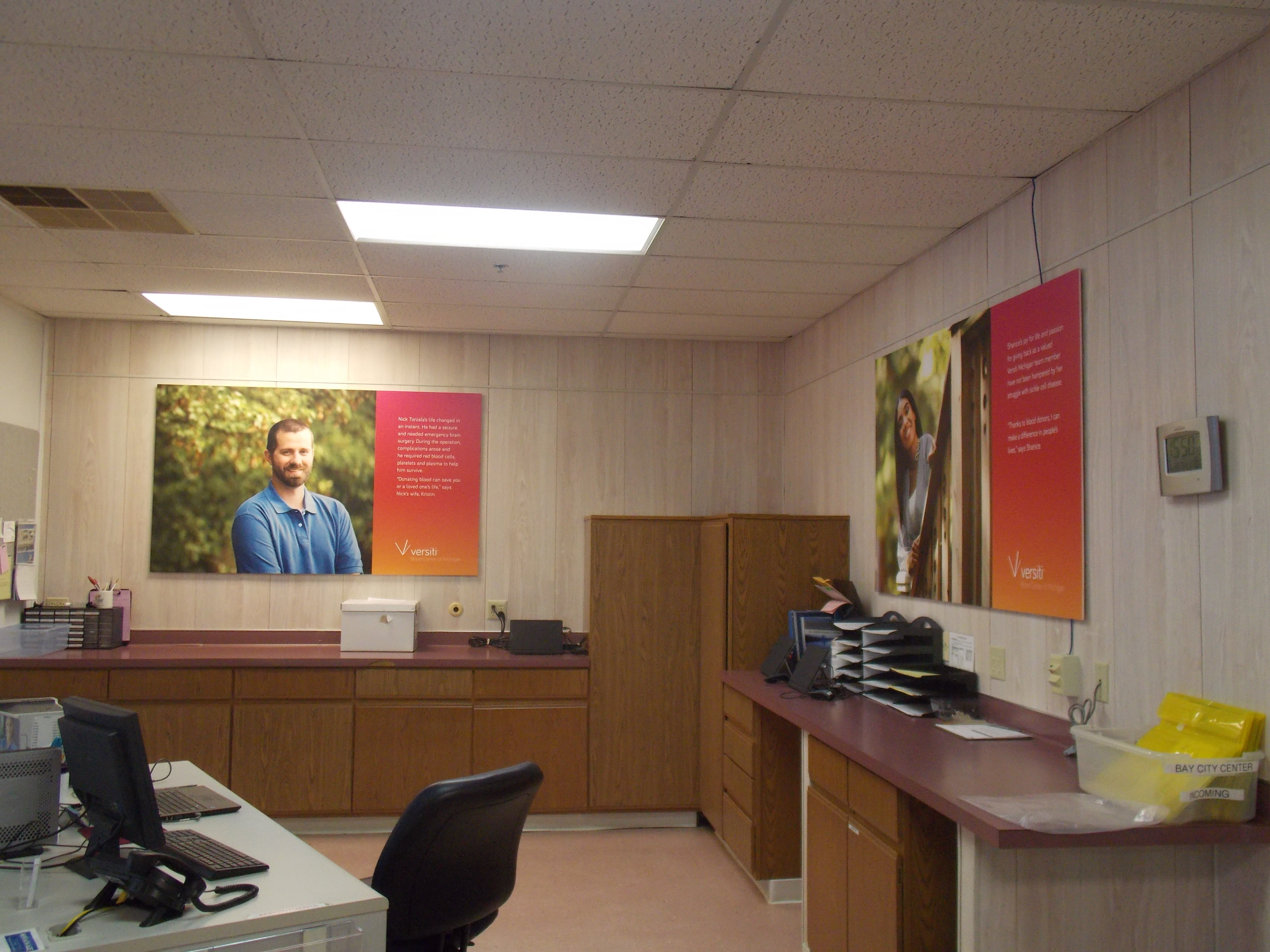 Versiti Blood Center, Bay City Donor Center, Interior