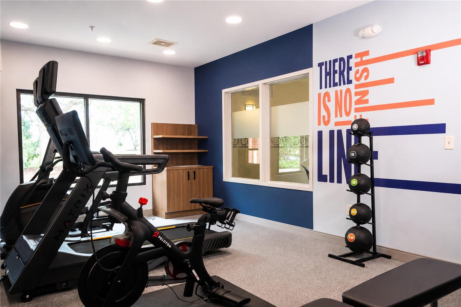 Health club  fitness center  gym 