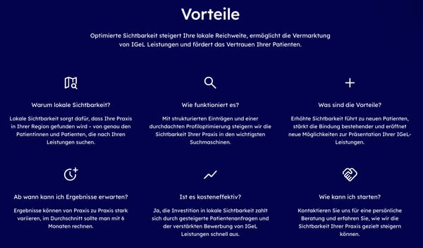 Mehr Sichtbarkeit, mehr Vertrauen, mehr Patienten: Hanse Medien steigert mit Local SEO und Profiloptimierung die Reichweite und Reputation von Praxen.