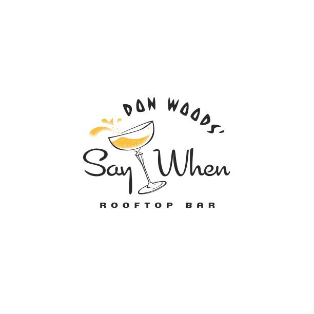 Don Woods' Say When Logo