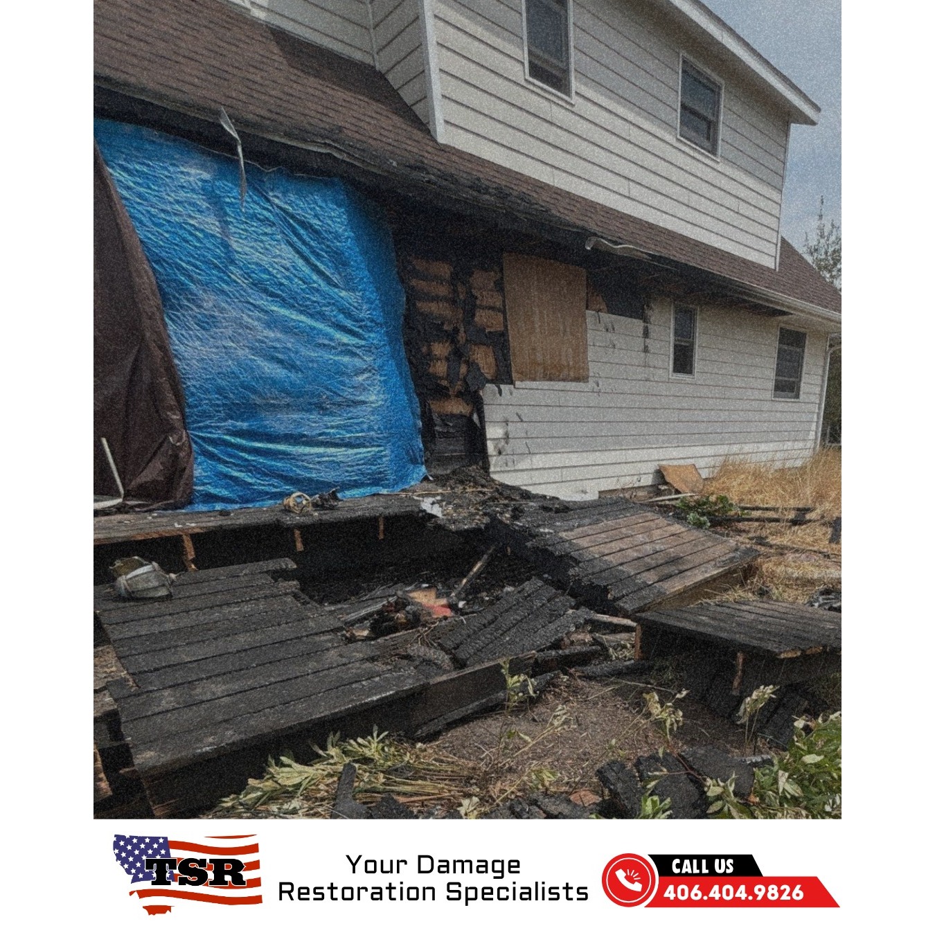 fire damage restoration