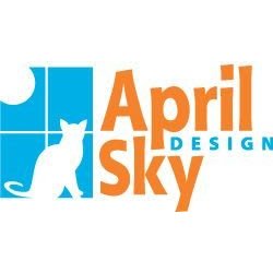 LOGO April Sky Design Newtownards 02891 820505