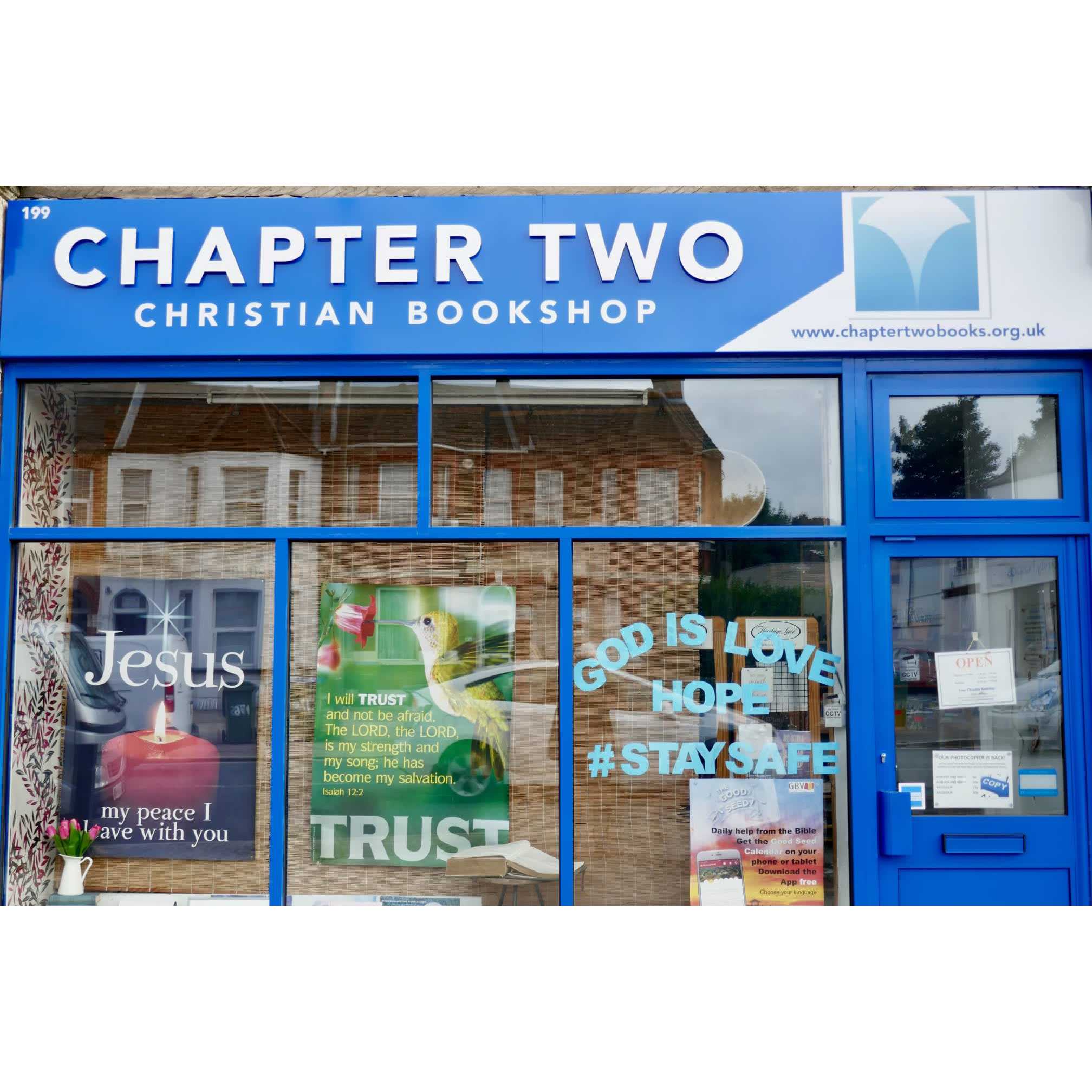 Chapter Two Christian Bookshop Logo