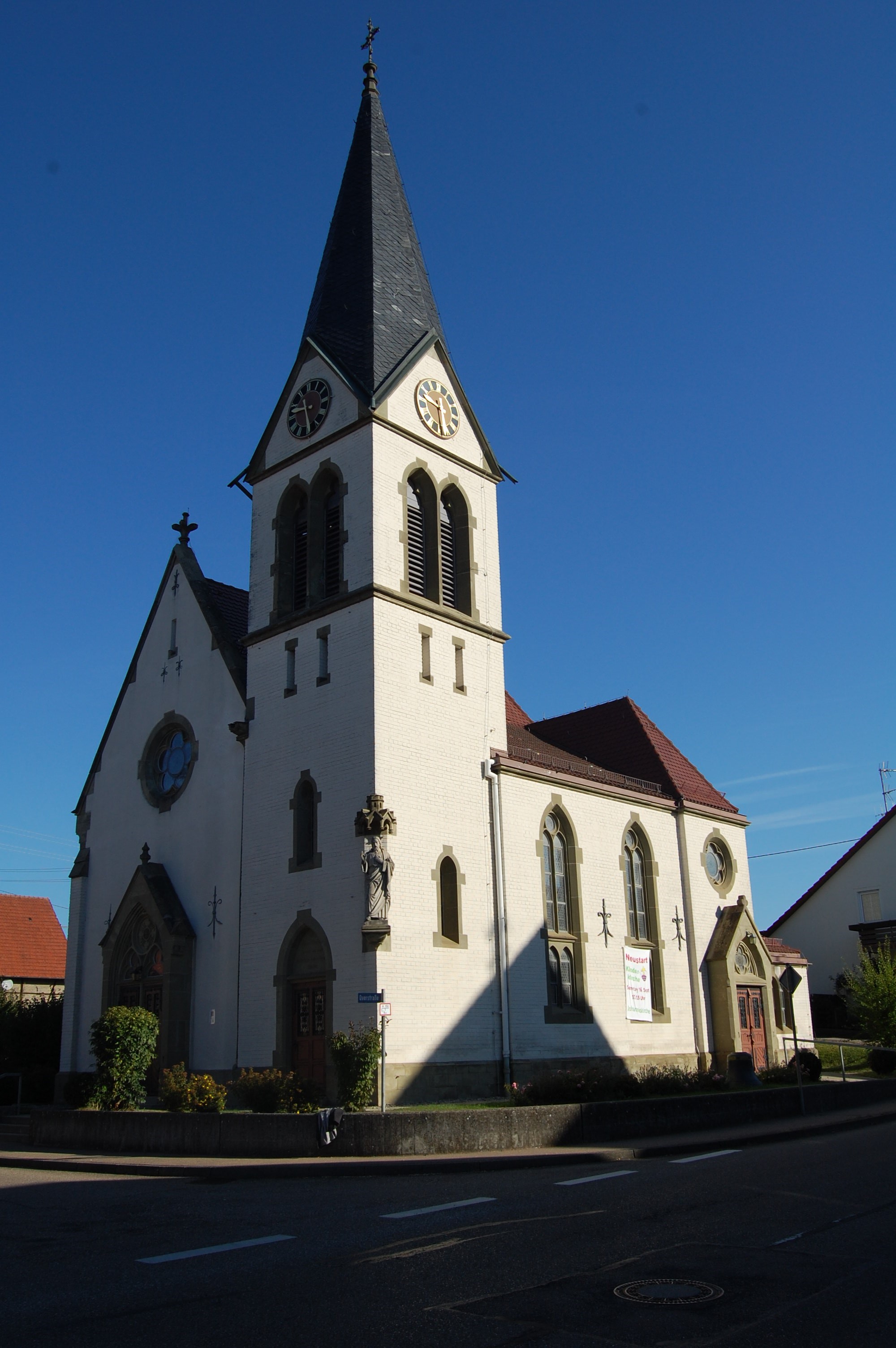 Johanniskirche - Evangelische Kirchengemeinde Göggingen-Leinzell, Querstraße 6 in Göggingen