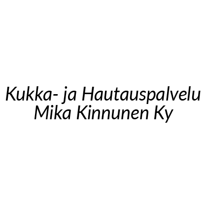Kukka- ja hautauspalvelu Mika Kinnunen Ky Logo