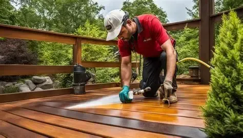 Narrow Gauge Paint and Coatings LLC provides professional deck staining and coating services designe 