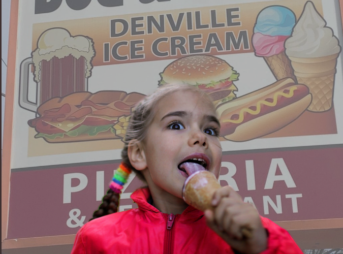 I love Denville Ice Cream even in the Fall when the weather is chilly.