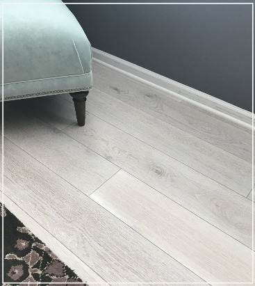 Kitchen flooring design by DCI Cabinets Direct in Wixom, MI