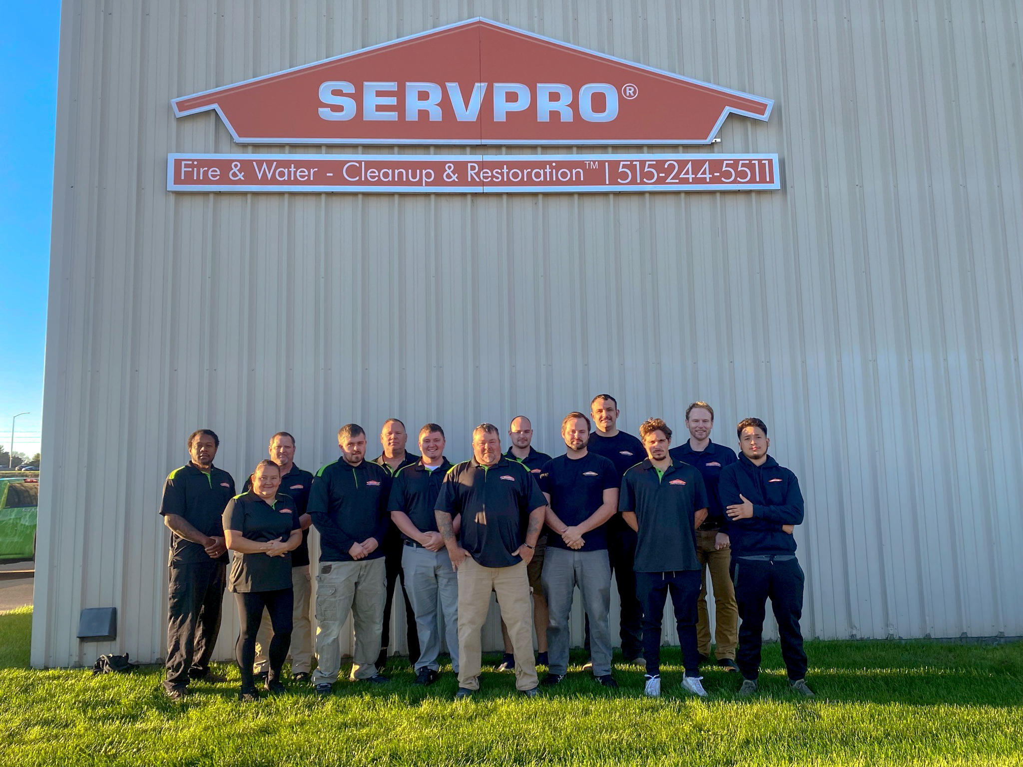 Hello Des Moines! 
This team of professionals responds when you are facing a disaster. This is our SERVPRO of Des Moines East & SW location which is part of the SERVPRO Team Meyer Family of Franchise Group!