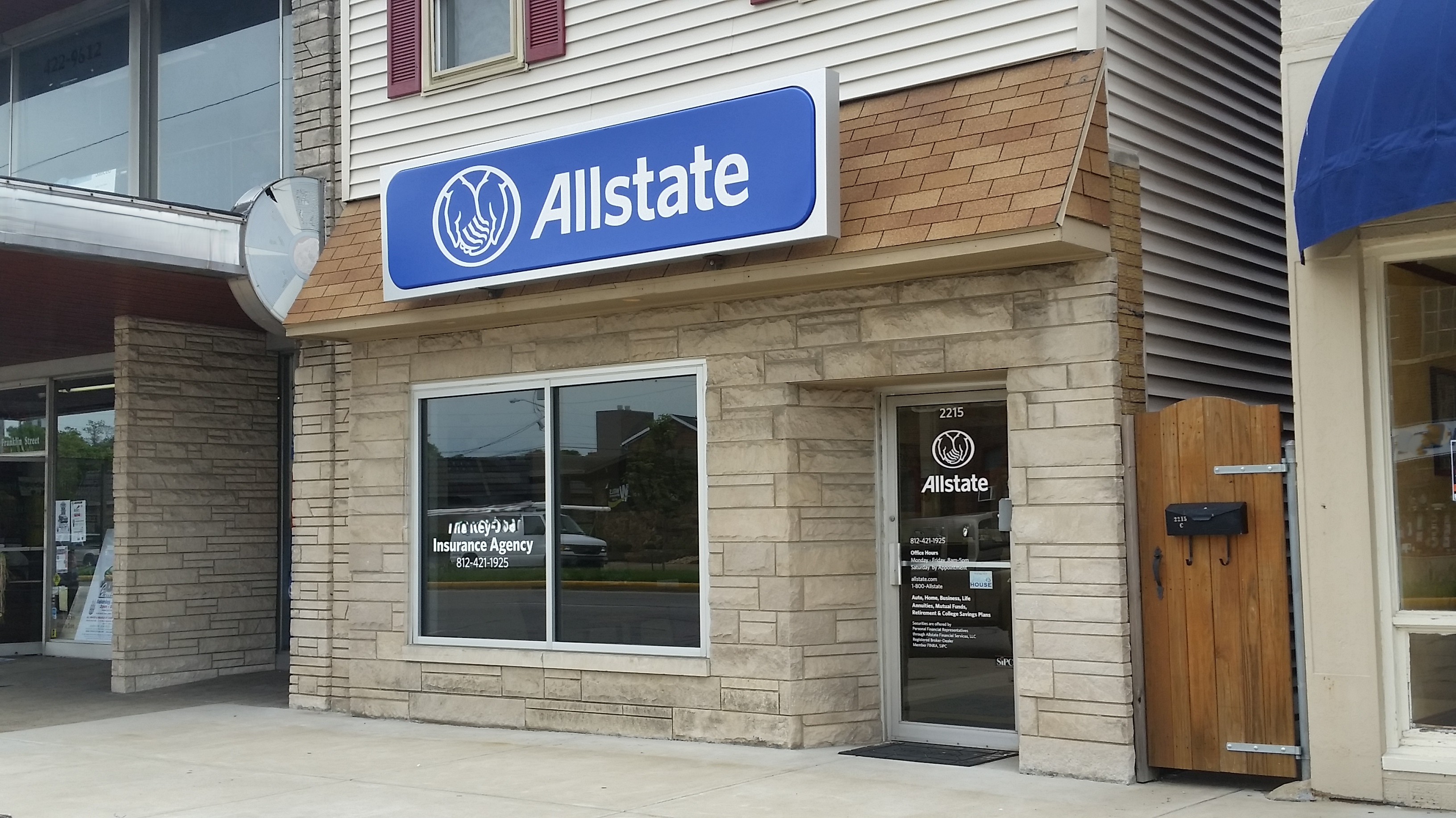 Our old office on Franklin St.