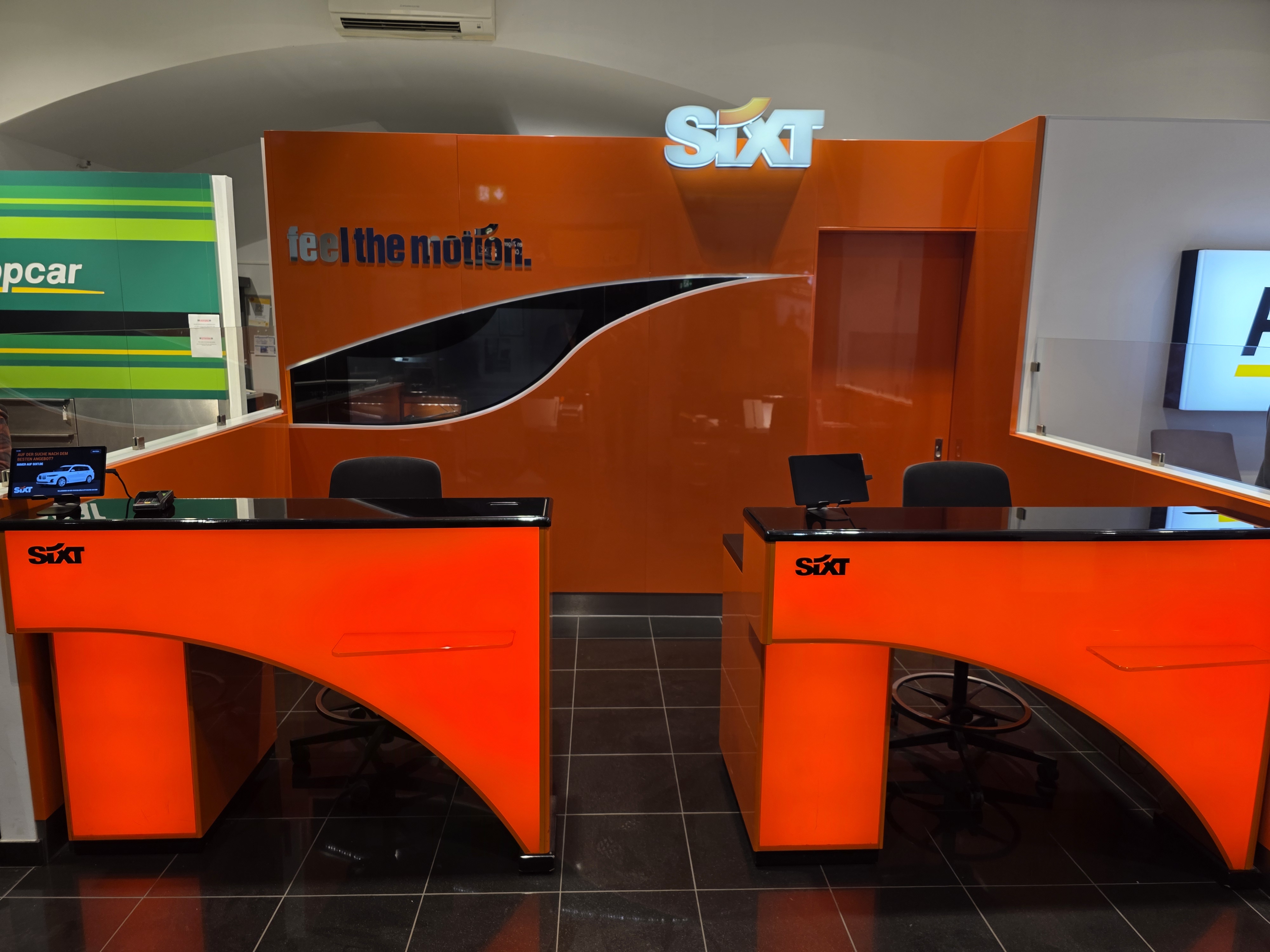 SIXT Autovermietung Köln Hauptbahnhof, Trankgasse 11 im Hbf in Köln
