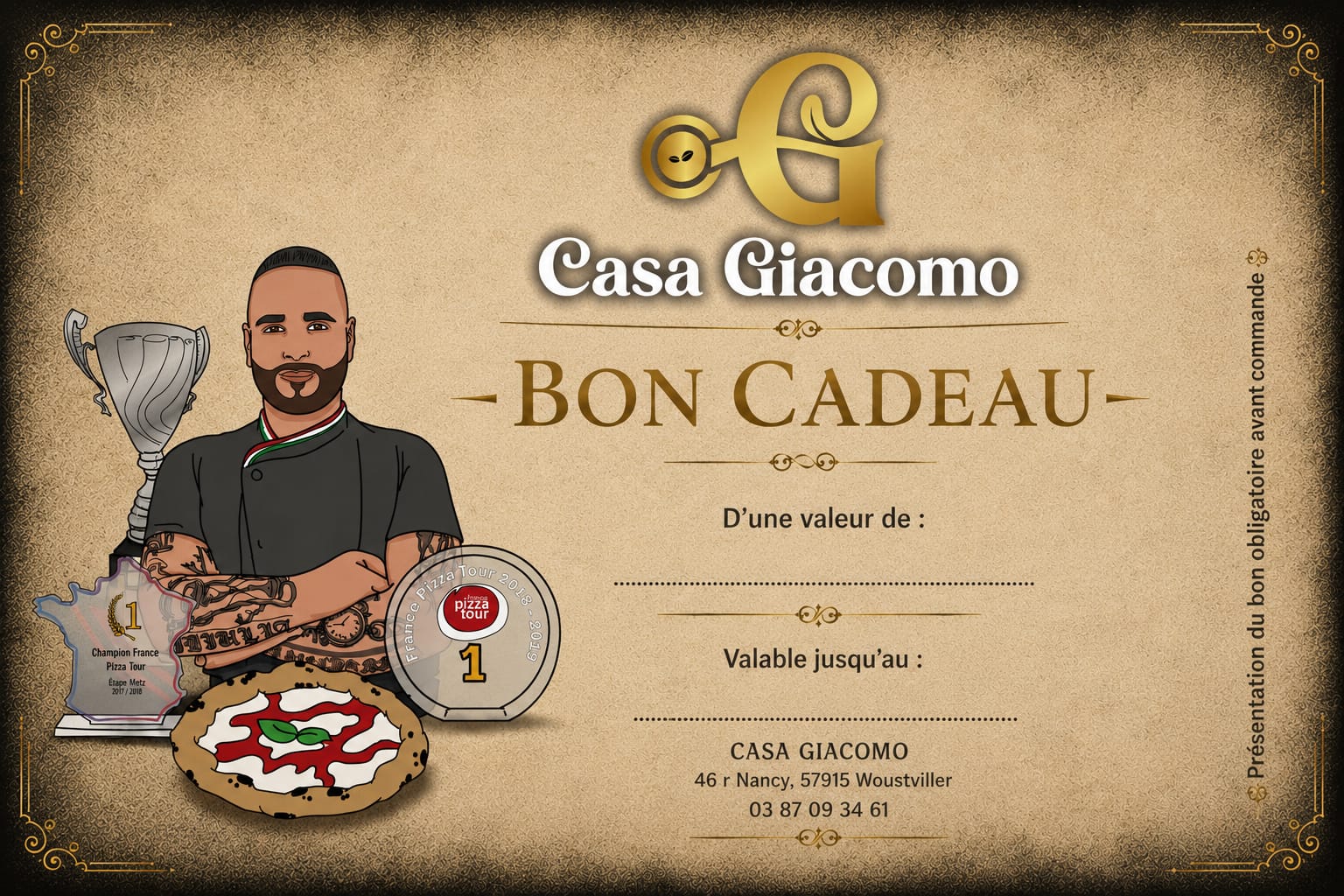 Bon cadeau