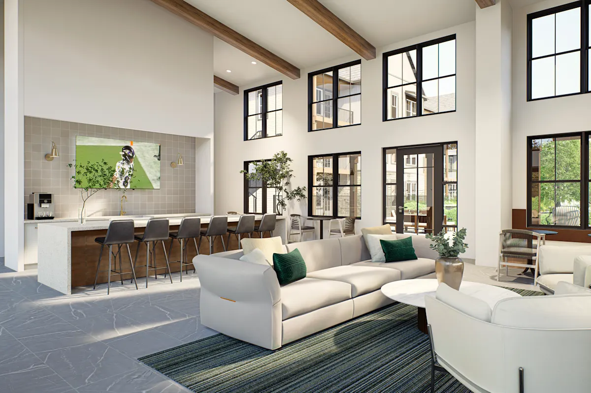Rendering of the Club House
