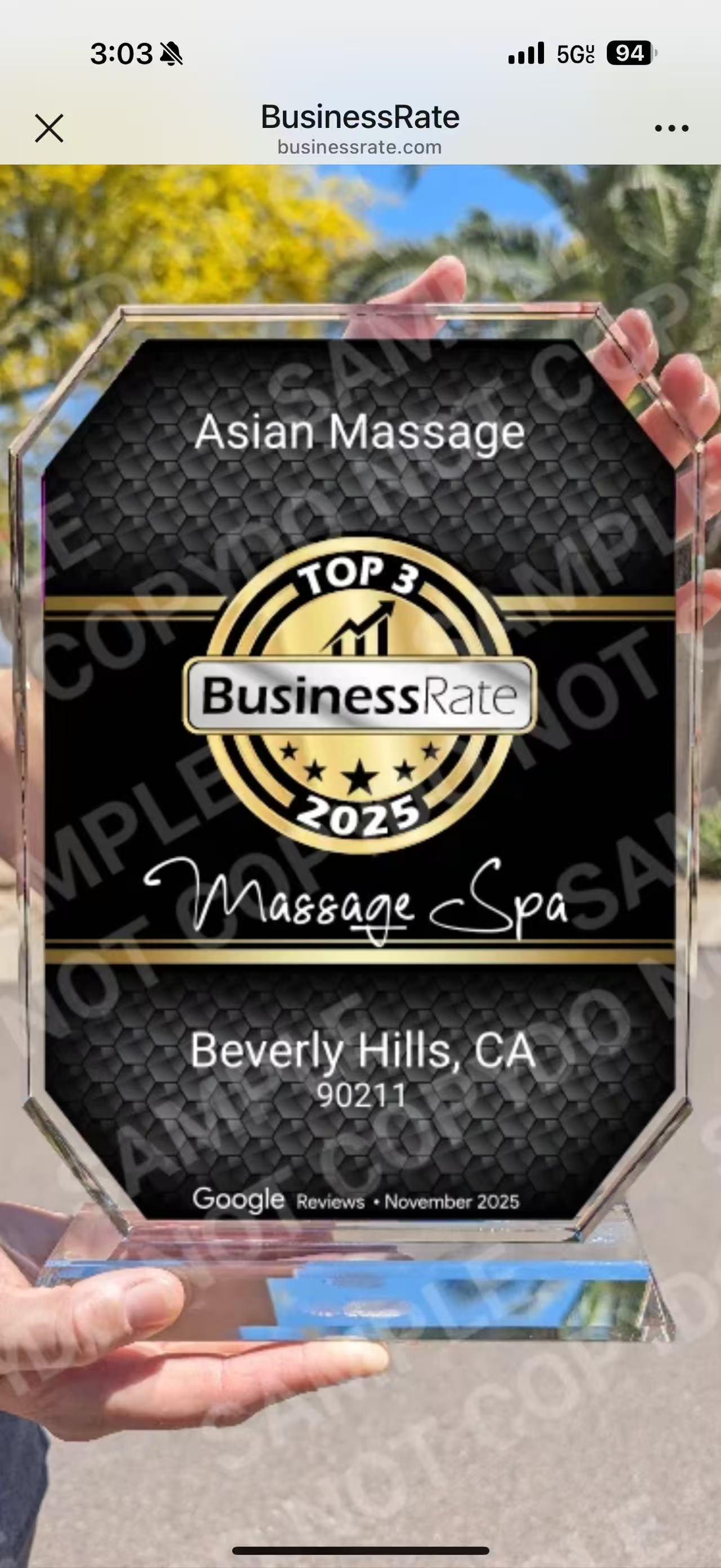 Asian Massage Image