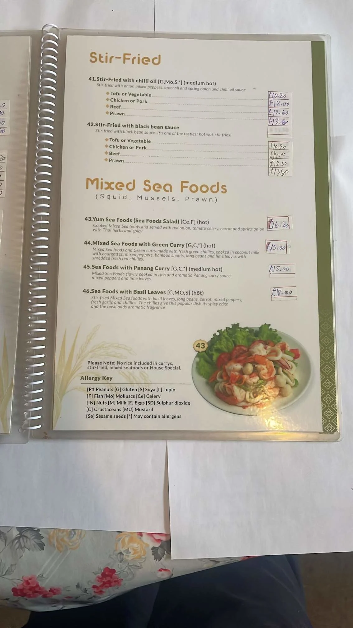 Images Thai Kitchen Saijai in the Wickham Arms Pub