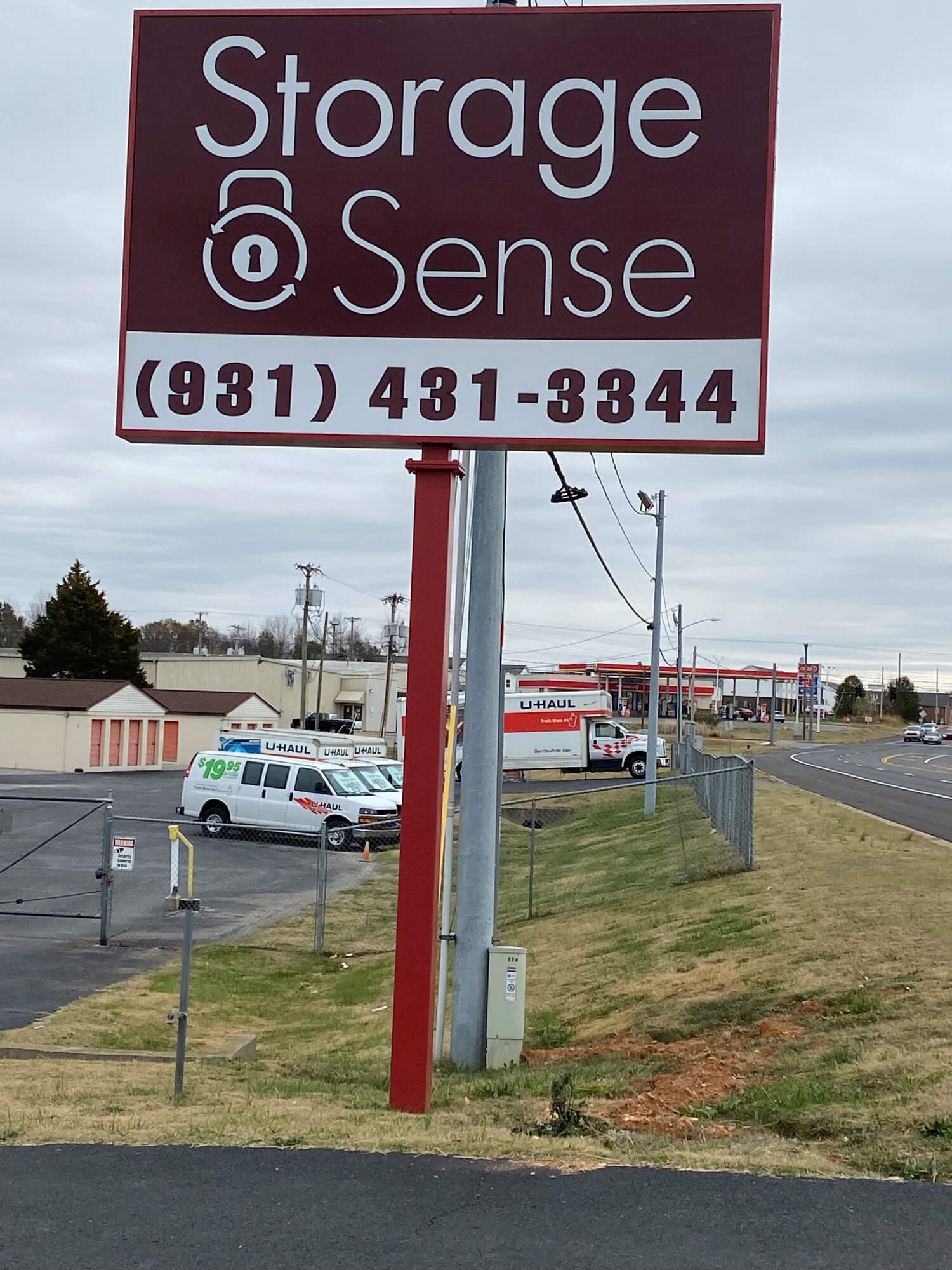 Signage at Storage Sense