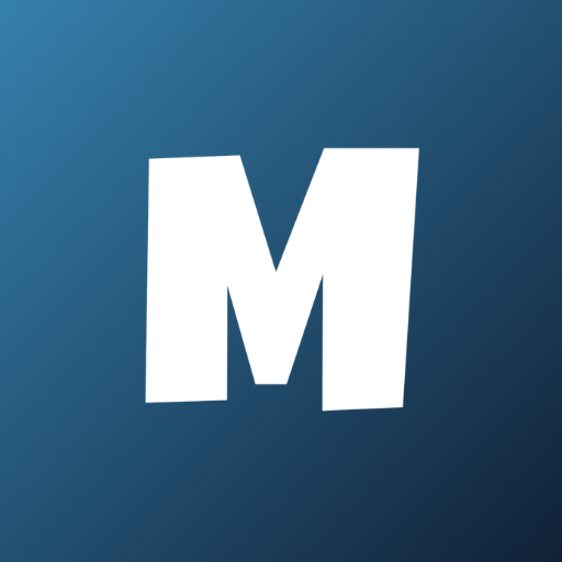 Mietprozesse.de Logo – digitales M für moderne Baumaschinenvermietung