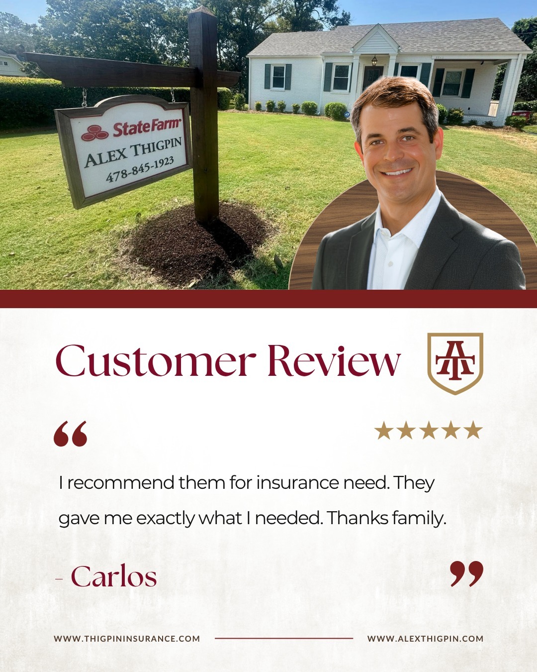 We love hearing from our customers!