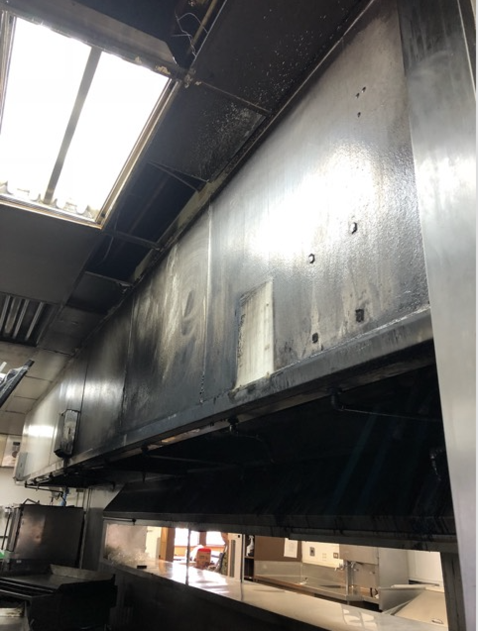 -Commercial Kitchen Fire-