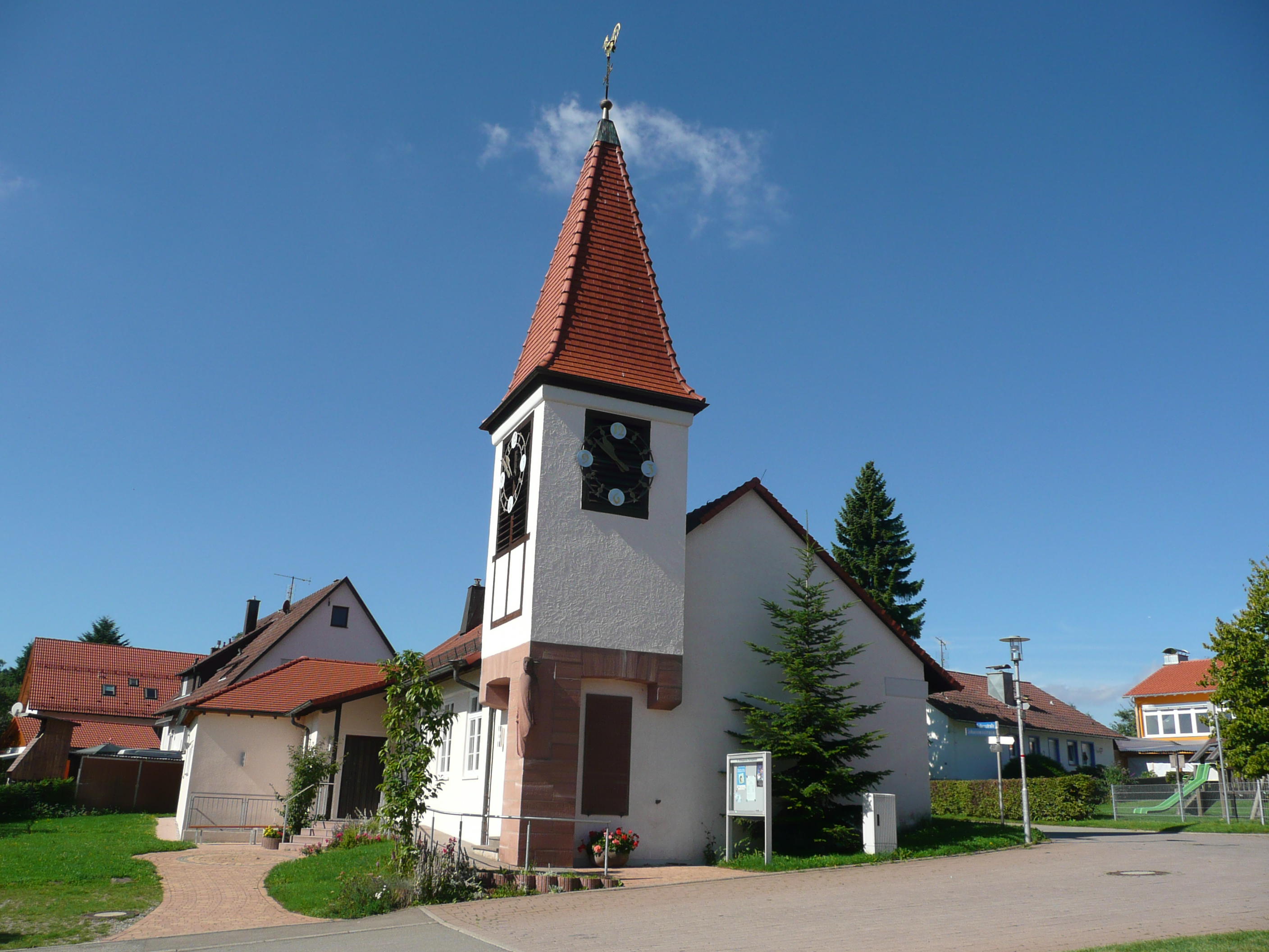 Johanneskirche - Evangelische Verbundkirchengemeinde Schömberg Oberlengenhardt Langenbrand, Johannesstraße 7 in Oberlengenhardt