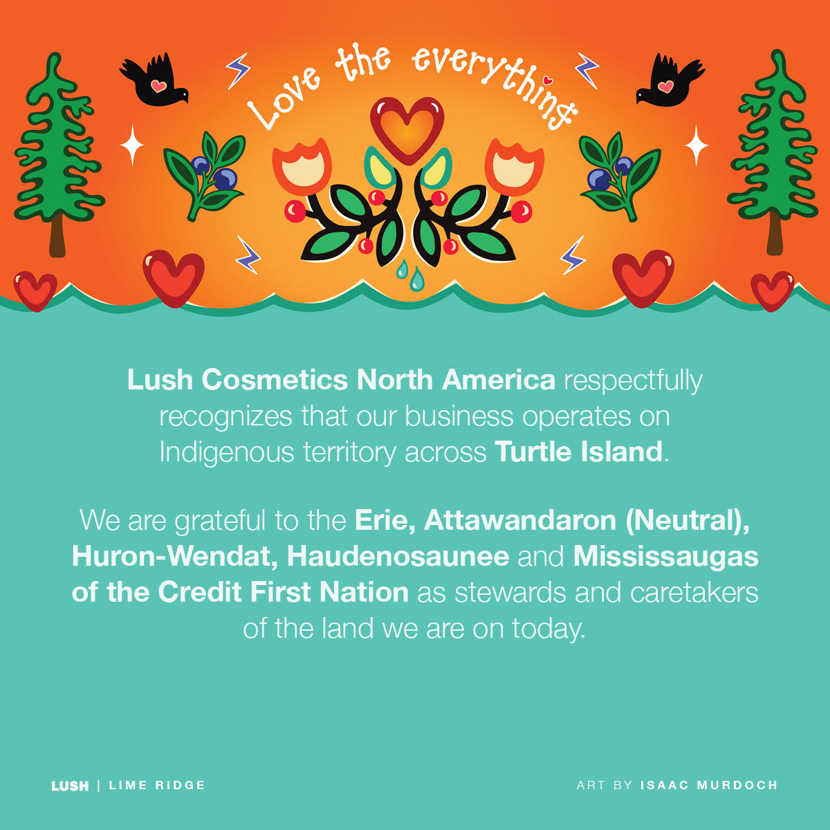 Lush Cosmetics Lime Ridge Mall Hamilton