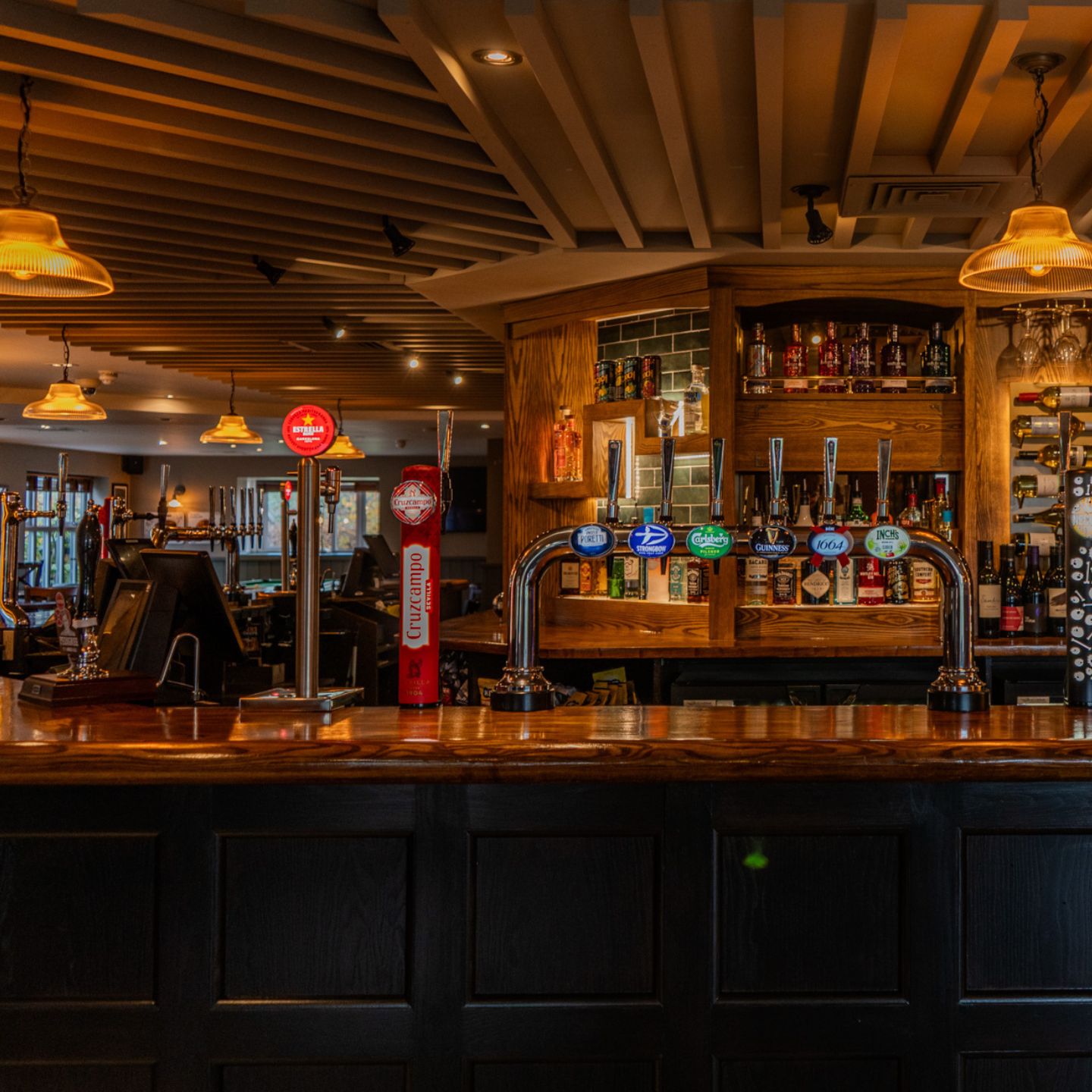 Llanwern Bull Newport, bar area