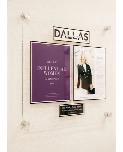 Award recognition highlighting expertise in cosmetic gynecology and women’s wellness, showcasing trusted leadership and excellence in patient care.