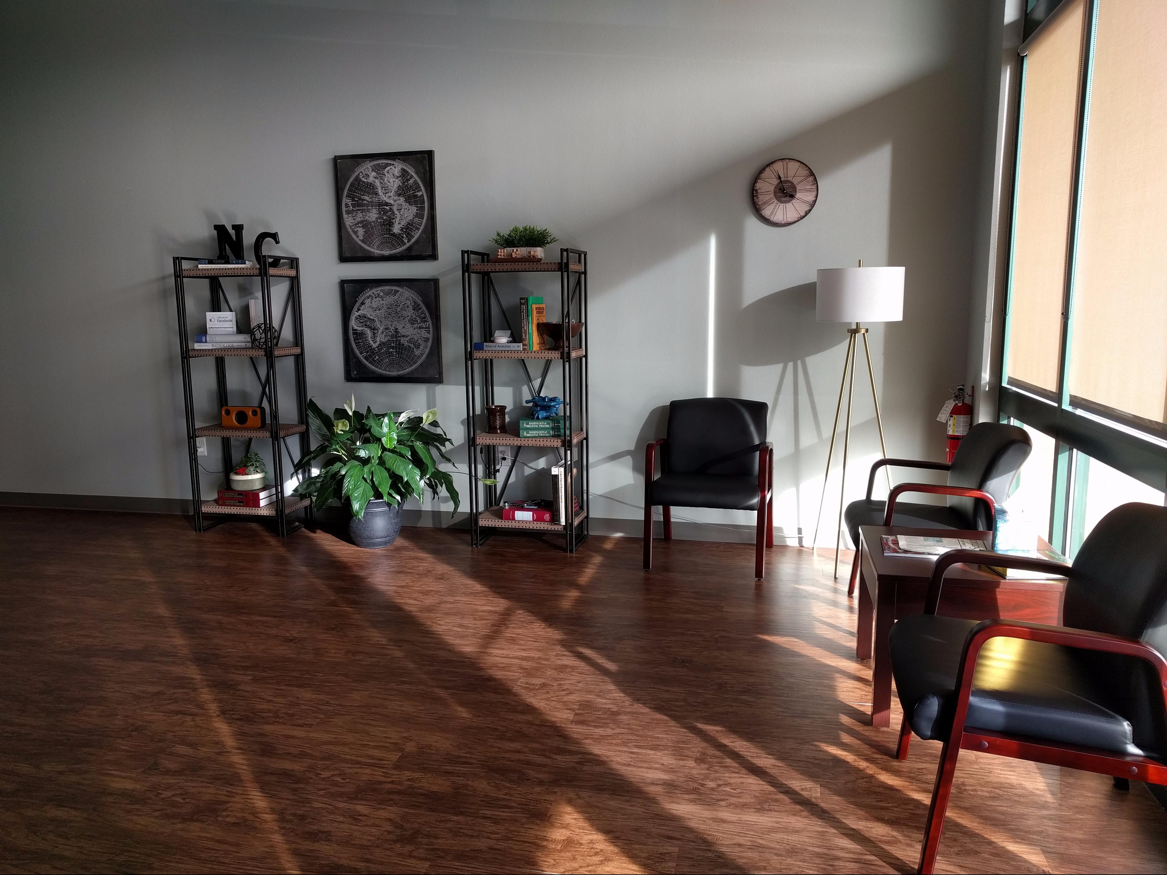 Waiting Room at Normal Chiropractic