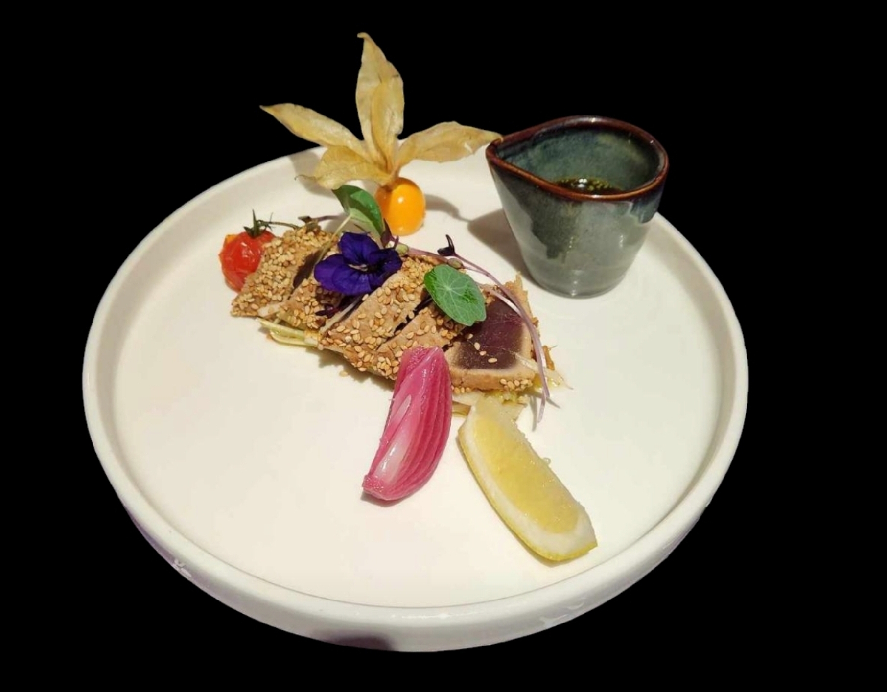 Tataki de thon. Tataki de thon.