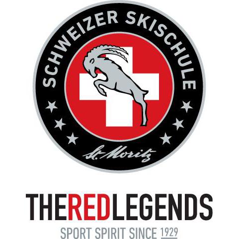 Schweiz. Skischule St. Moritz Logo