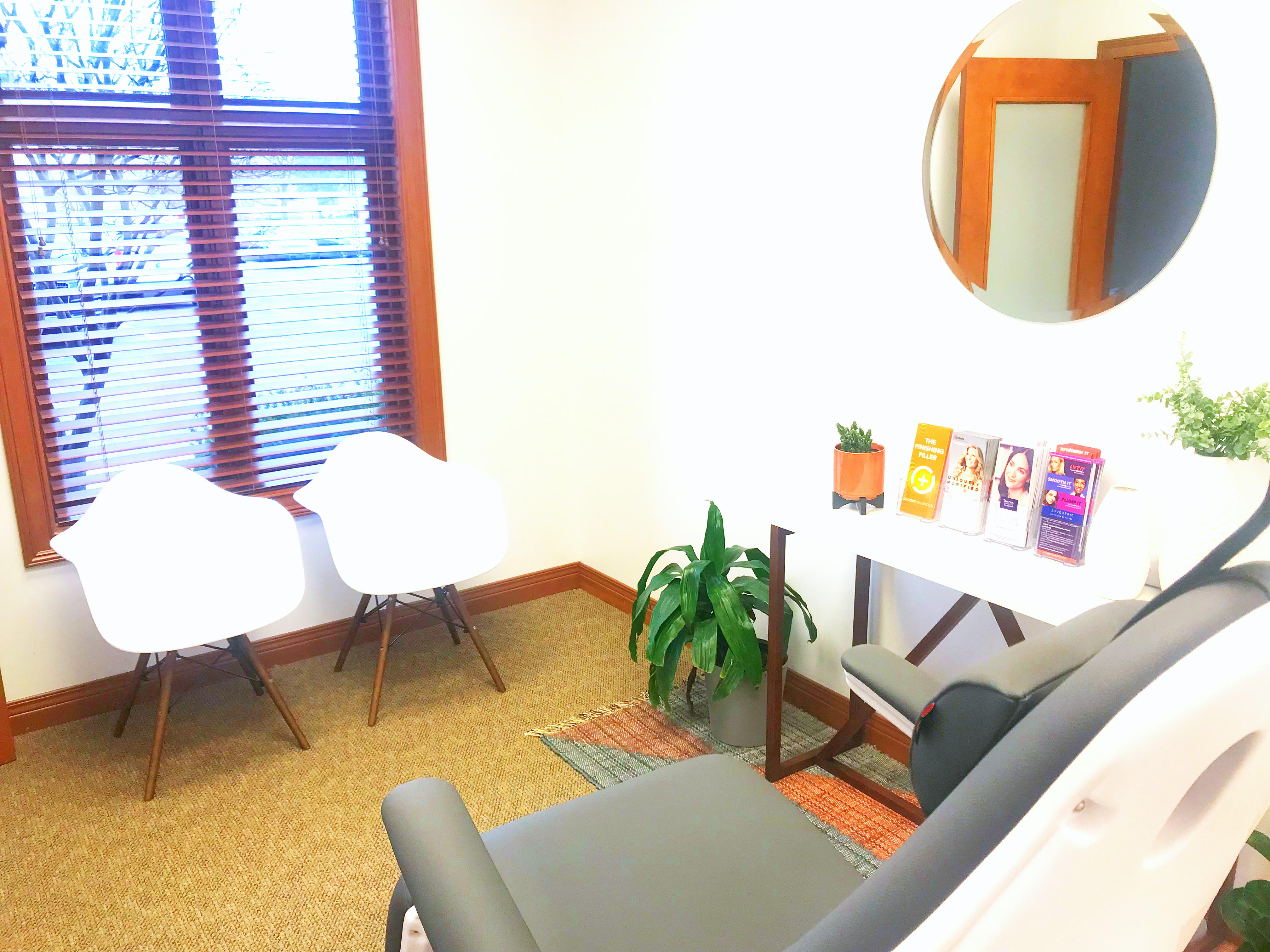 Treatment Room Bion Aesthetics and Med Spa 5510 S. East St. Suite D Indianapolis, IN 46227 (317) 797-9139