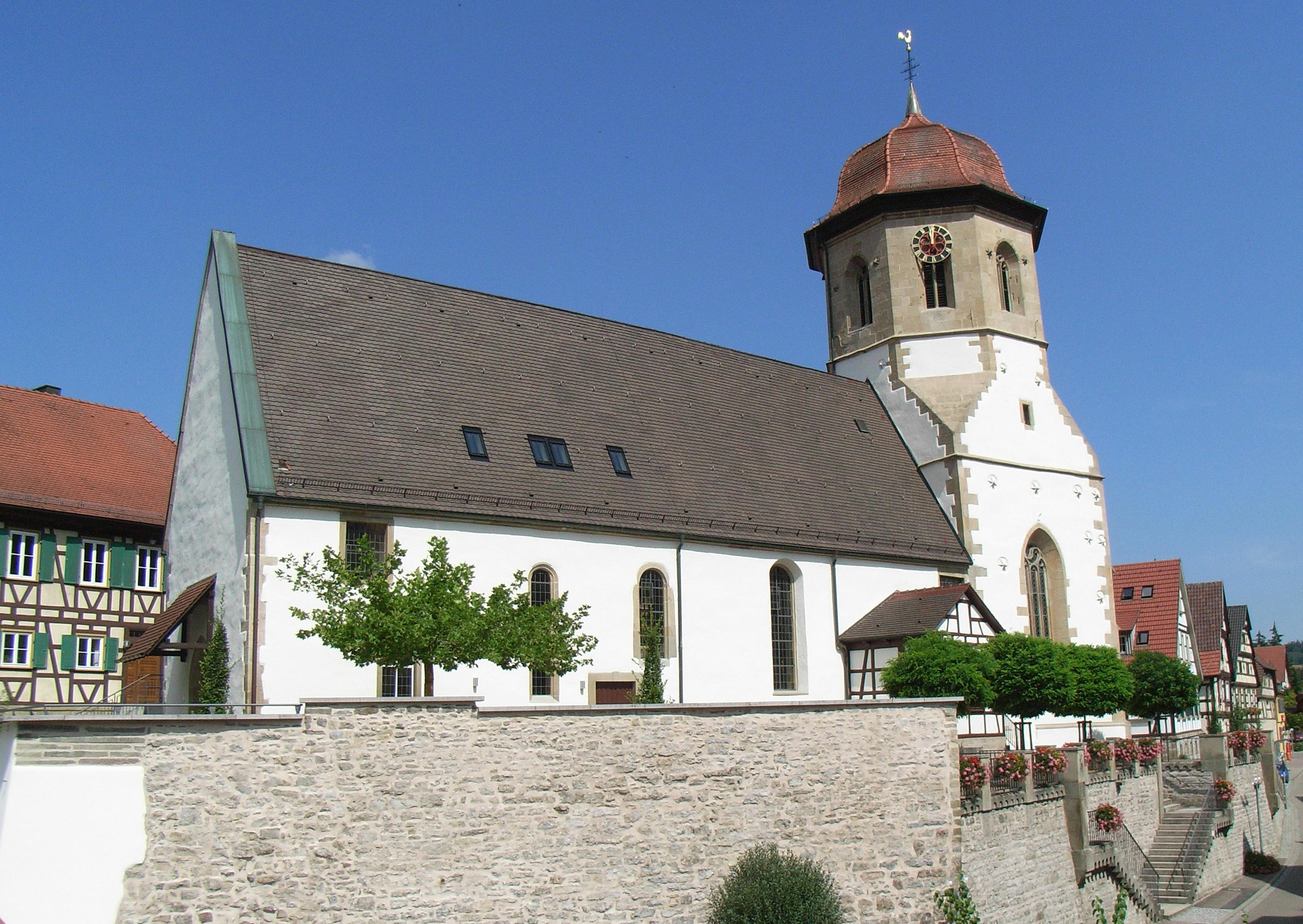 Georgskirche - Evangelische Kirchengemeinde Oberriexingen, Hauptstraße 24 in Oberriexingen