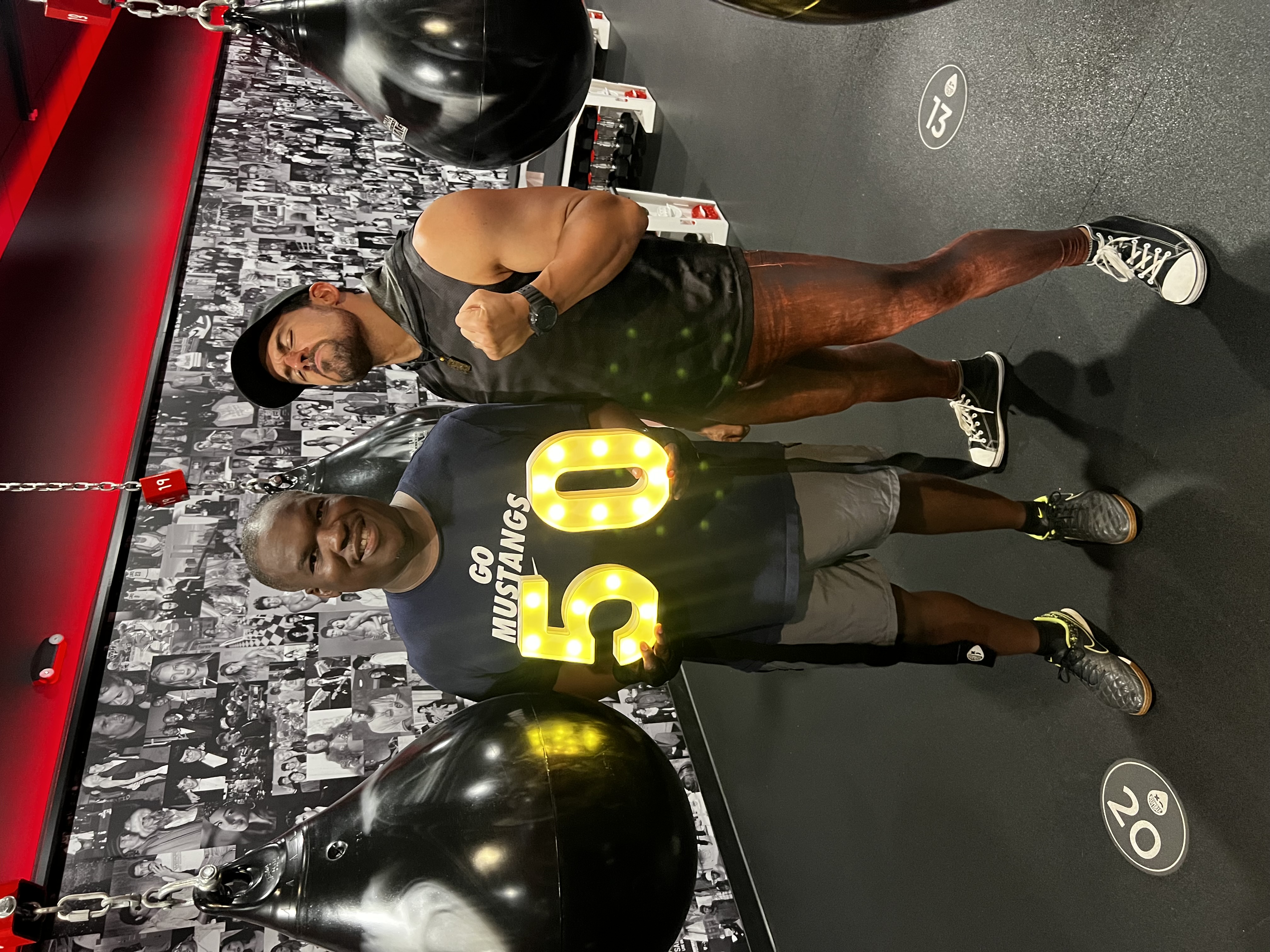 Hitting goals left and right at Rumble Alpharetta ????